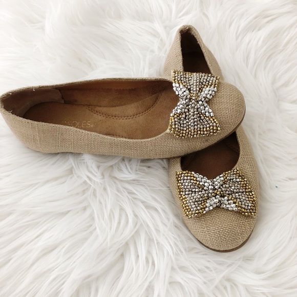 aerosoles slip on bow flats